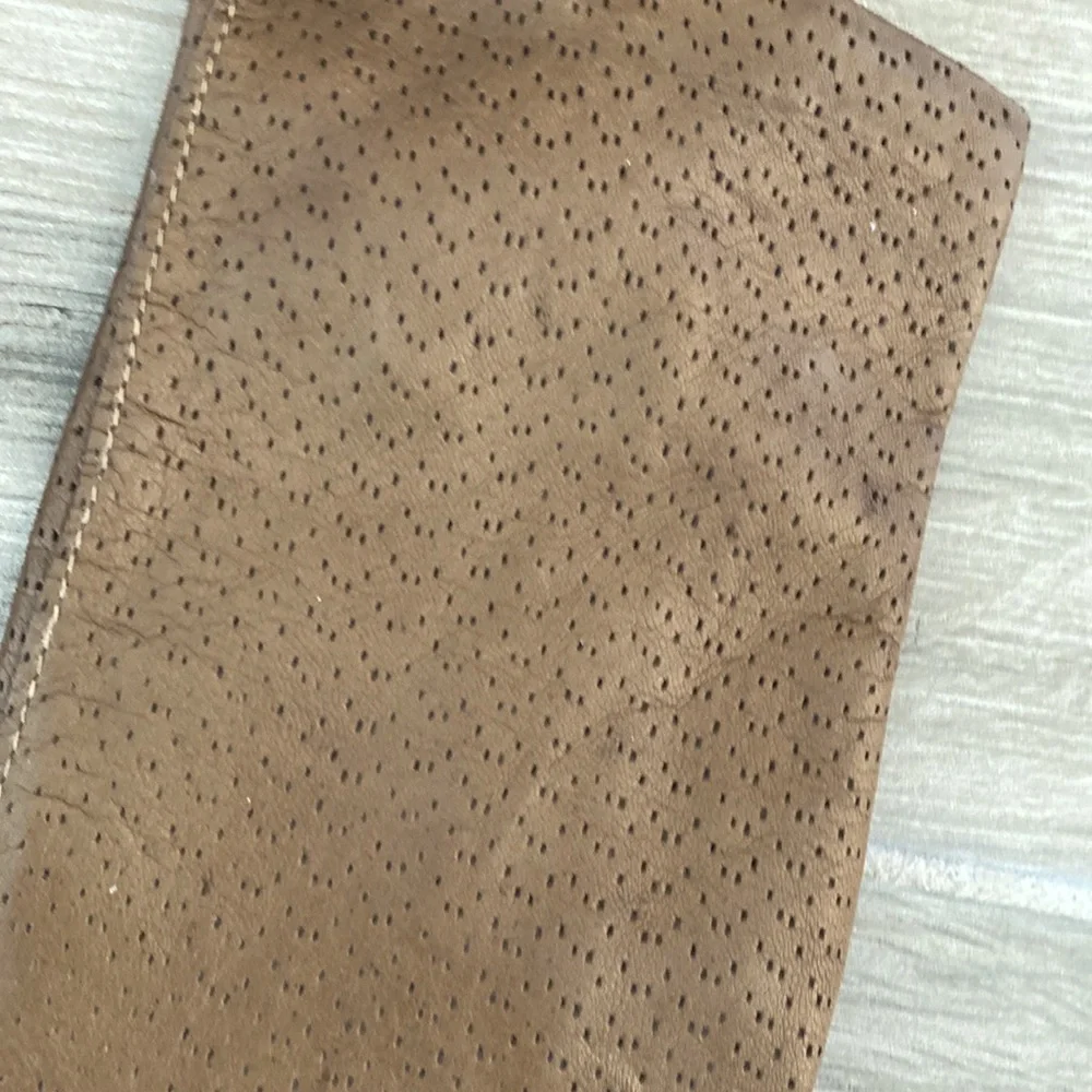 Vintage made in Italy 7 1/2 leather gloves - Picture 3 of 4